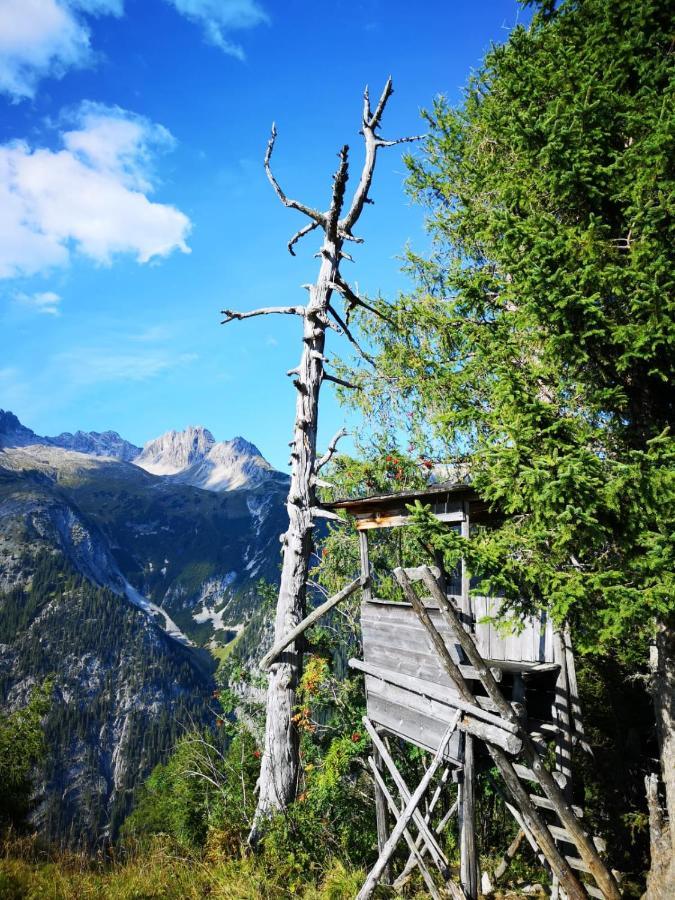 Bed and Breakfast Haus Walch Elbigenalp Exterior foto